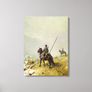 Die Patrouille, 1887 Leinwanddruck