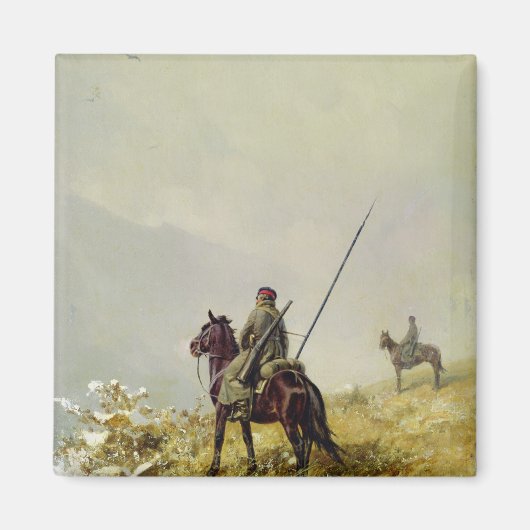 Die Patrouille, 1887 Magnet (Vorne)