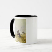 Die Patrouille, 1887 Tasse (Vorderseite Links)