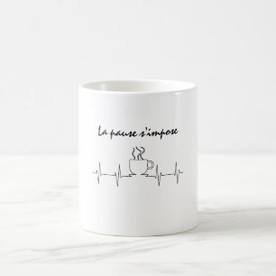 Die Pause ist notwendig Kaffeetasse