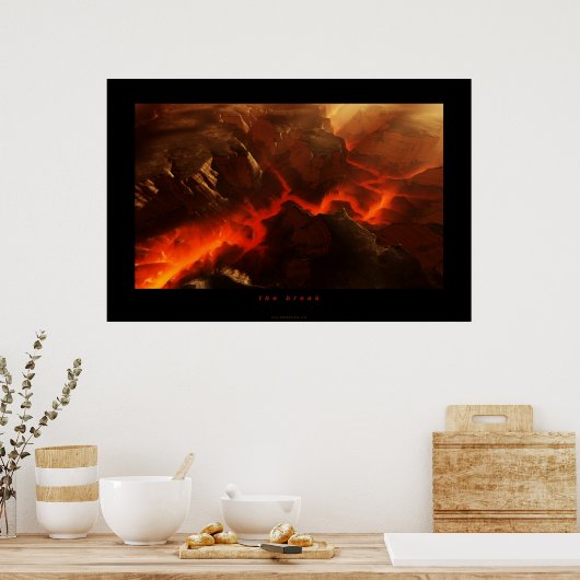 die Pause Poster (Küche)