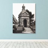 Die Pavillon-Perosion Leinwanddruck (Insitu (Holzboden))