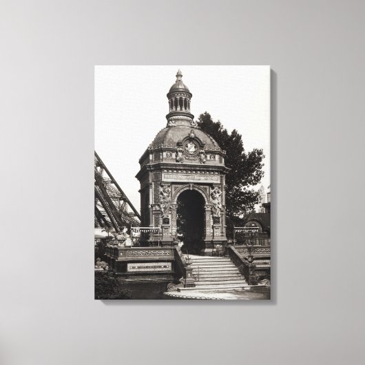 Die Pavillon-Perosion Leinwanddruck (Vorderseite)