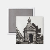 Die Pavillon-Perosion Magnet (Vorderseite/Rückseite)