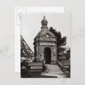 Die Pavillon-Perosion Postkarte (Vorne/Hinten)