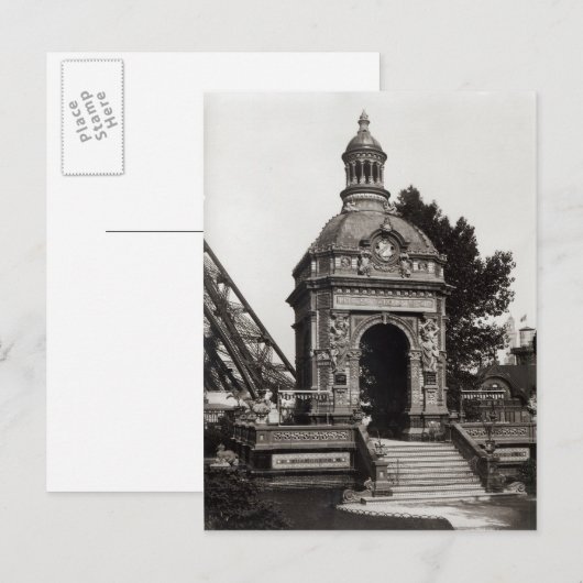 Die Pavillon-Perosion Postkarte (Vorne/Hinten)