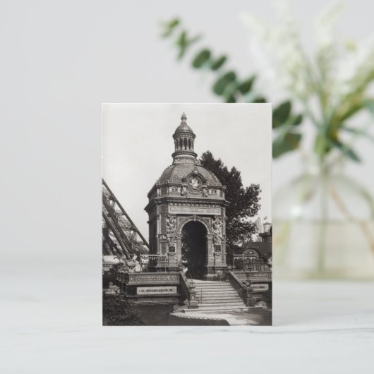 Die Pavillon-Perosion Postkarte (Stehend Vorderseite)