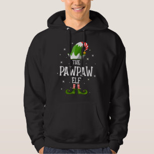 Die PawPaw Elf Familie passt Weihnachten Hoodie