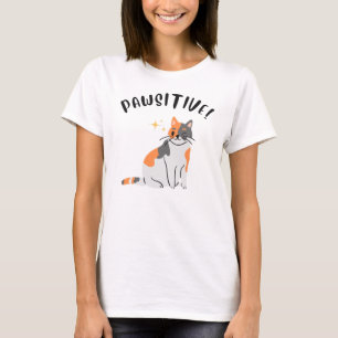 Die PAWSITIVE Katze - Damen T-Shirt