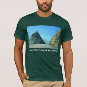 Die Pazifikküste-Landstraßen-T - Shirt der Männ