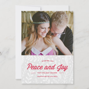Die "Peace and Joliday Card" Feiertagskarte