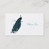 Die Peacock-Sammlung Visitenkarte (Rückseite)