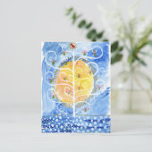 Die Pear Tree & The Partridge Postkarte (Stehend Vorderseite)