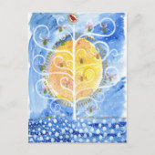 Die Pear Tree & The Partridge Postkarte (Vorderseite)