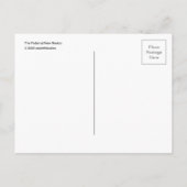 Die Pedernal Postkarte (Rückseite)