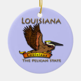 Die Pelikan-Staats-Louisiana-Verzierung Keramikornament
