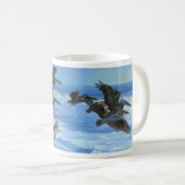 Die Pelikane von Ventura Kaffeetasse (VorderseiteRechts)