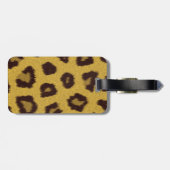 Die Pelzsammlung - Leopard Gepäckanhänger (Rückseite horizontal)