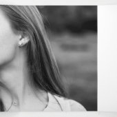 Die Penelope | Moderne Dreifach-Einladung Dreifach Gefaltete Ankündigung (Innenseite Mitte)