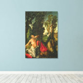 Die Penitence von St. Jerome, 1502 Leinwanddruck (Insitu (Holzboden))