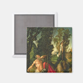 Die Penitence von St. Jerome, 1502 Magnet (Vorderseite/Rückseite)