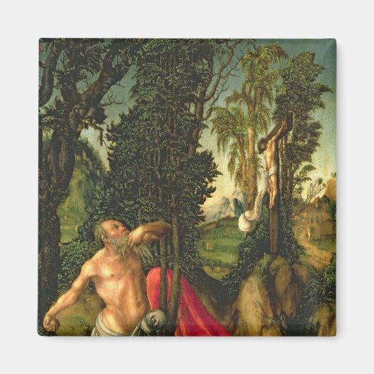 Die Penitence von St. Jerome, 1502 Magnet (Vorne)
