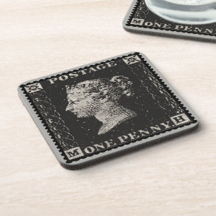 Die Penny Black Postage-Briefmarke Getränkeuntersetzer