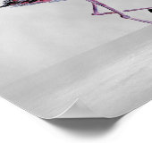 Die Pensionierung steht dir gut! Dapper Pink Flami Poster (Ecke)