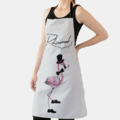 Die Pensionierung steht dir gut! Dapper Pink Flami Schürze (InSitu)