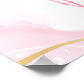 Die Pensionierung steht dir gut! Flamingo in Sneak Poster (Ecke)