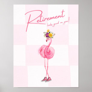 Die Pensionierung steht dir gut! Flamingo in Sneak Poster