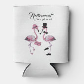 Die Pensionierung steht uns gut! Chic Classy Flami Dosenkühler (Vorderseite)