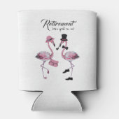 Die Pensionierung steht uns gut! Chic Classy Flami Dosenkühler (Rückseite)