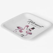 Die Pensionierung steht uns gut! Chic Classy Flami Pappteller (Gewinkelt)