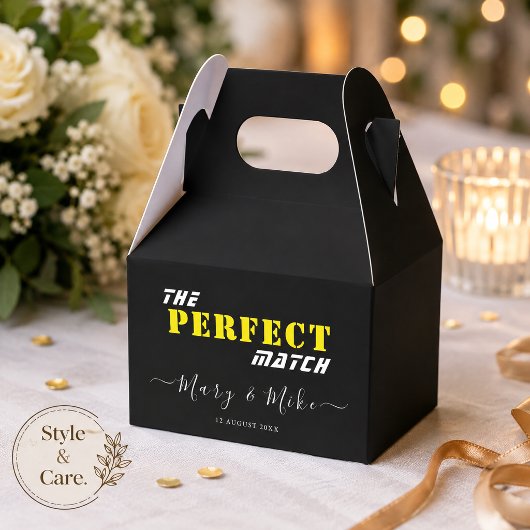 Die PERFEKT-Match - "Medium Gable Favor" Geschenkschachtel