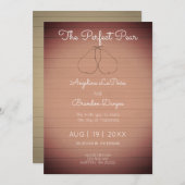 Die perfekte Birne no2 -    Orchardtheme   Einladung (Vorne/Hinten)