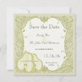 Die perfekte Birne Save the Date (Vorderseite)