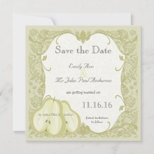 Die perfekte Birne Save the Date