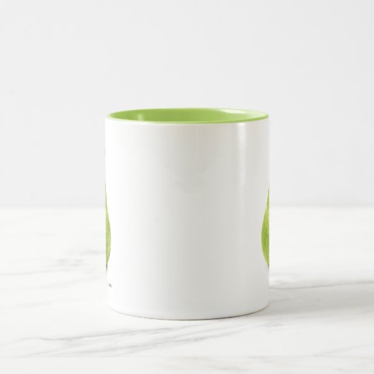 Die perfekte Birne Zweifarbige Tasse (Mittel)