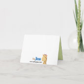 Die perfekte birnenweiche Jubiläumskarte Einladung (Rückseite)