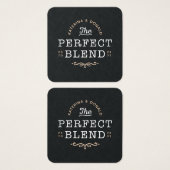 Die perfekte Blend-Gastgeschenk Hochzeit (Vorne & Hinten)