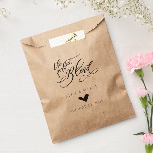 Die perfekte Blend-Gastgeschenk Hochzeit Geschenktütchen (Versiegelt)