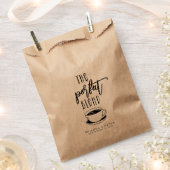 Die perfekte Blend-Gastgeschenk Hochzeit Geschenktütchen (Ausgeschnitten)