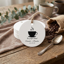 Die perfekte Blend-Kaffeehe Vielen Dank Geschenkanhänger