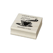 Die perfekte Blend-Kaffeeheihe Gummistempel (Stempel)