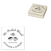 Die perfekte Blend Monogramm-Briefmarke Gummistempel (Stempel)