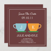 Die perfekte Blend-Save the Date-Karte Save The Date (Vorne/Hinten)