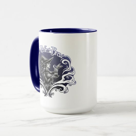 Die perfekte Brew (Nah aufwärts) Tasse (Vorderseite Links)