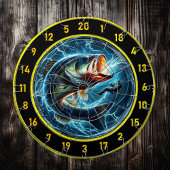 Die perfekte Dart Board Fusion des Bass Enthusiast Dartscheibe