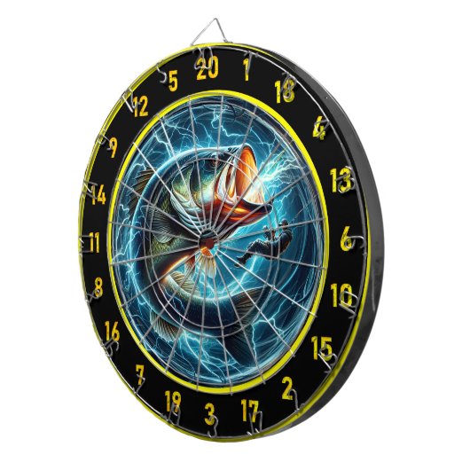 Die perfekte Dart Board Fusion des Bass Enthusiast Dartscheibe (Vorderseite rechts)